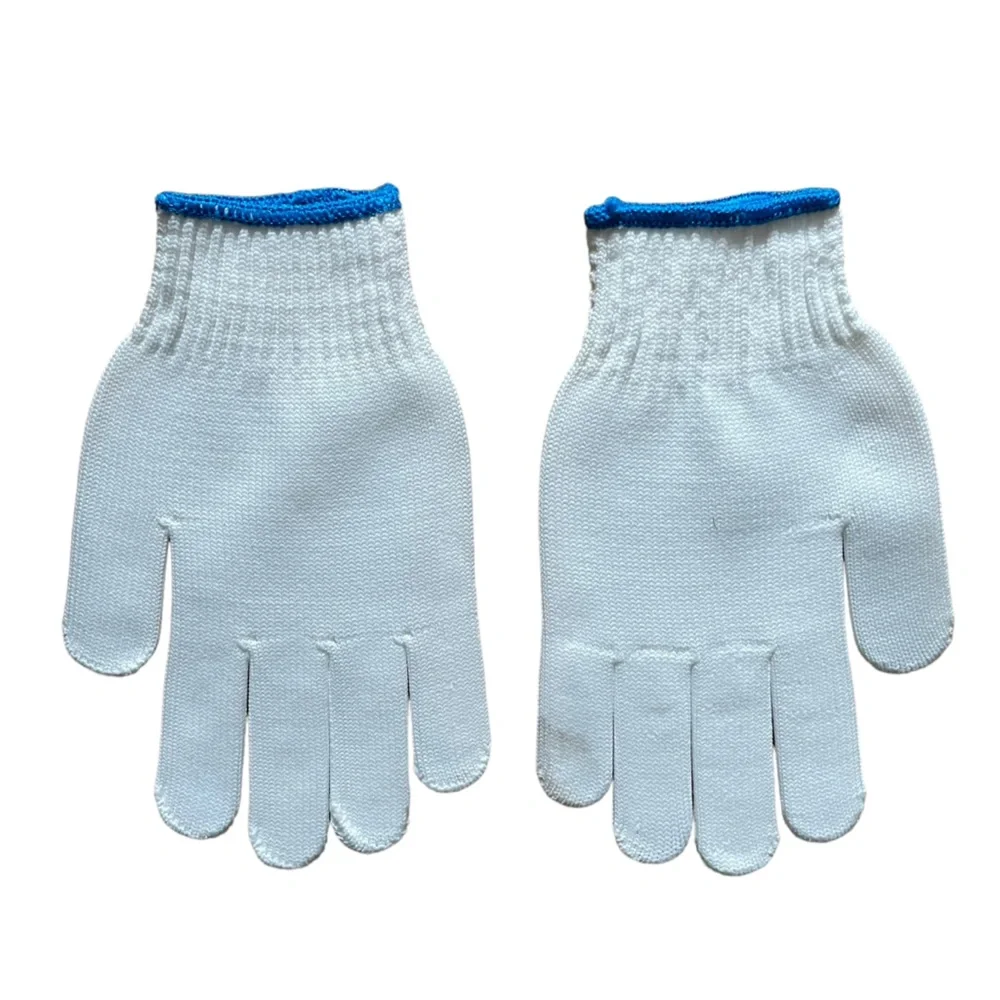 Grip Gloves for Golf Gardening Work Running Blue and White Unisex